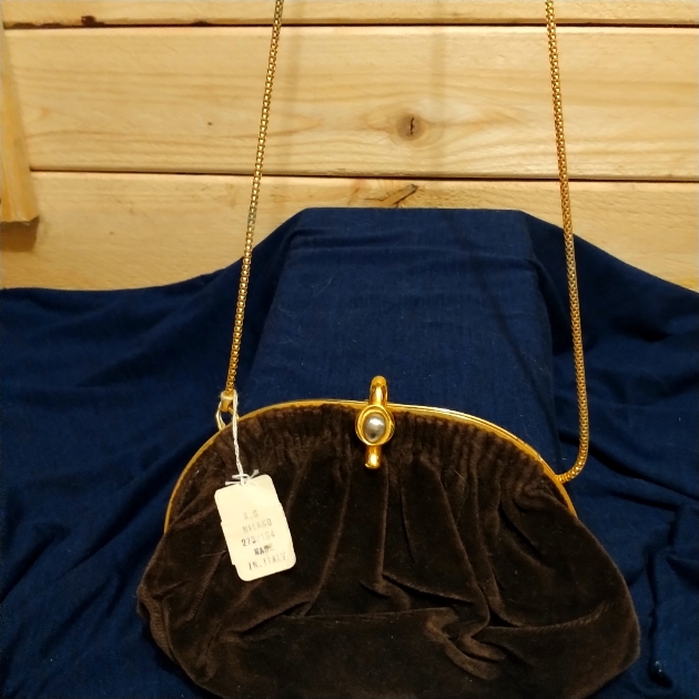 Nwt I-Santi Brown Suede Handbag